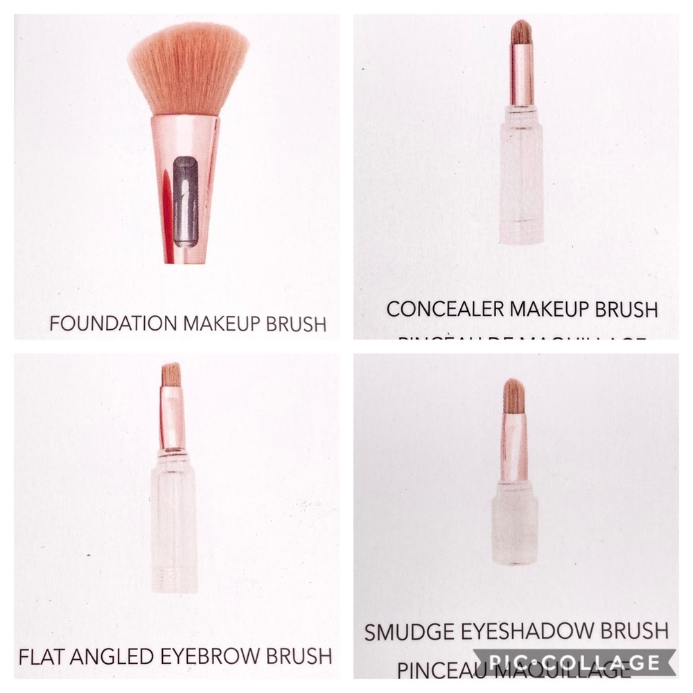 NIB Zoë Ayla 1 Kabuki + 4-in-1 brush Set - Picture 14 of 15